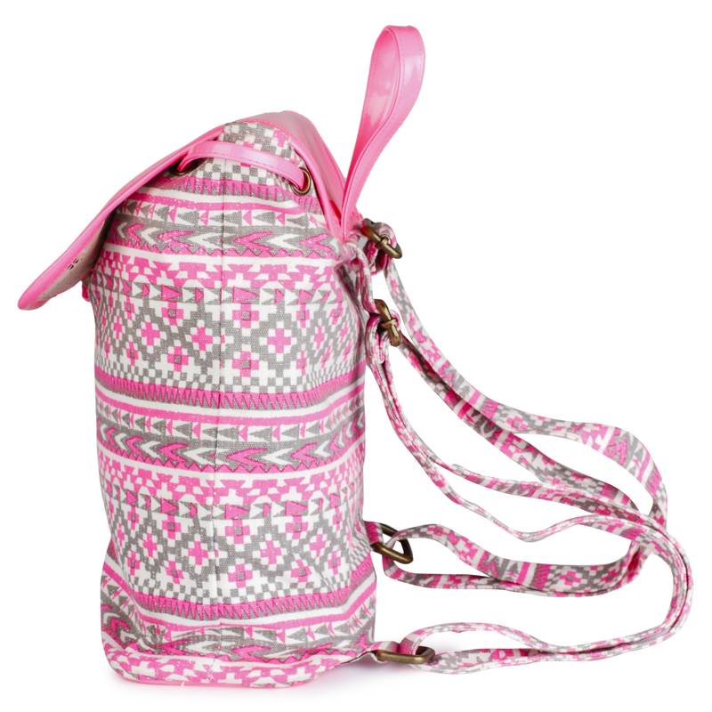 Lychee Bags Women's Canvas Backpack