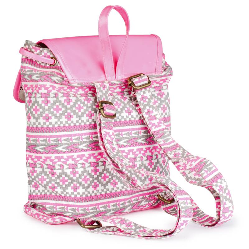 Lychee Bags Women's Canvas Backpack