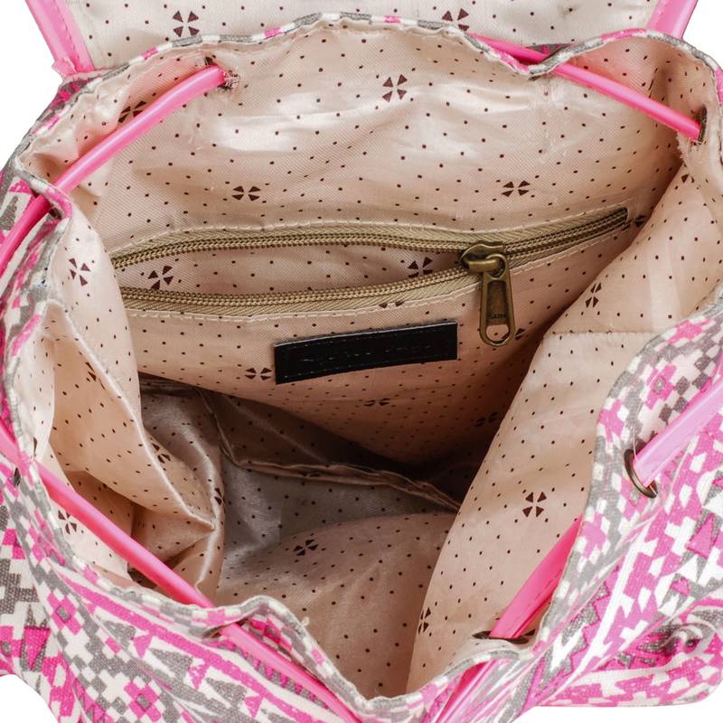 Lychee Bags Women's Canvas Backpack