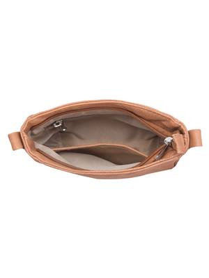 Lychee Bags Women's Beige PU Sling Bag 5