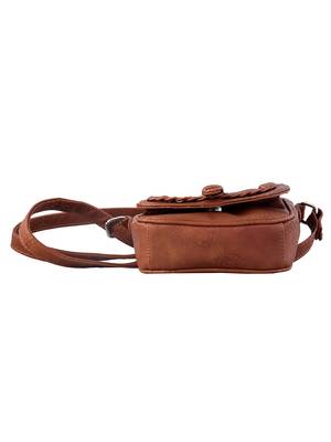 Lychee Bags Women's Rust PU Sling Bag 4