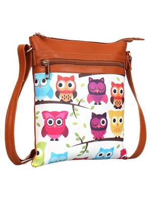Lychee Bags Women's PU Cady Sling Bag(Multicolour) 2
