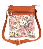 Lychee Bags Women's PU Cady Sling Bag (Multicolour)