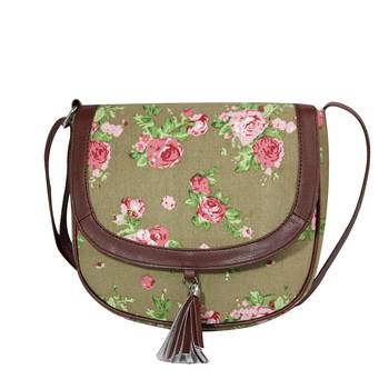 Lychee Bags Women's Canvas Kay Sling Bag 1