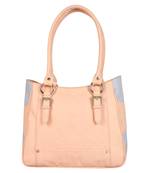Lychee Bags Girls PU Loretto Shoulder Bag (Peach)