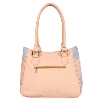 Lychee Bags Girls PU Loretto Shoulder Bag (Peach) 3