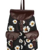 Lychee Bags Girl's Black Debbie Backpack