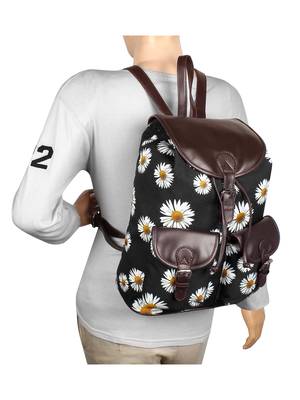 Lychee Bags Girl's Black Debbie Backpack 5