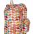Lychee Bags Multi-Colored Canvas Sandy Backpack for Girls