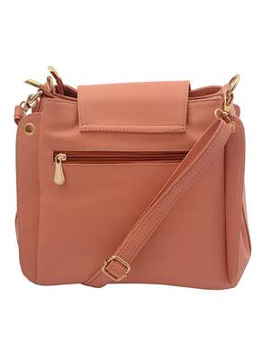 Lychee Bags Stylish Lara Peach color Sling Bag for Girls 3