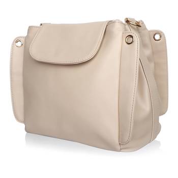Lychee Bags Stylish Lara Cream color Sling Bag for Girls 2