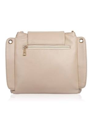 Lychee Bags Stylish Lara Cream color Sling Bag for Girls 3
