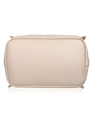 Lychee Bags Stylish Lara Cream color Sling Bag for Girls 4