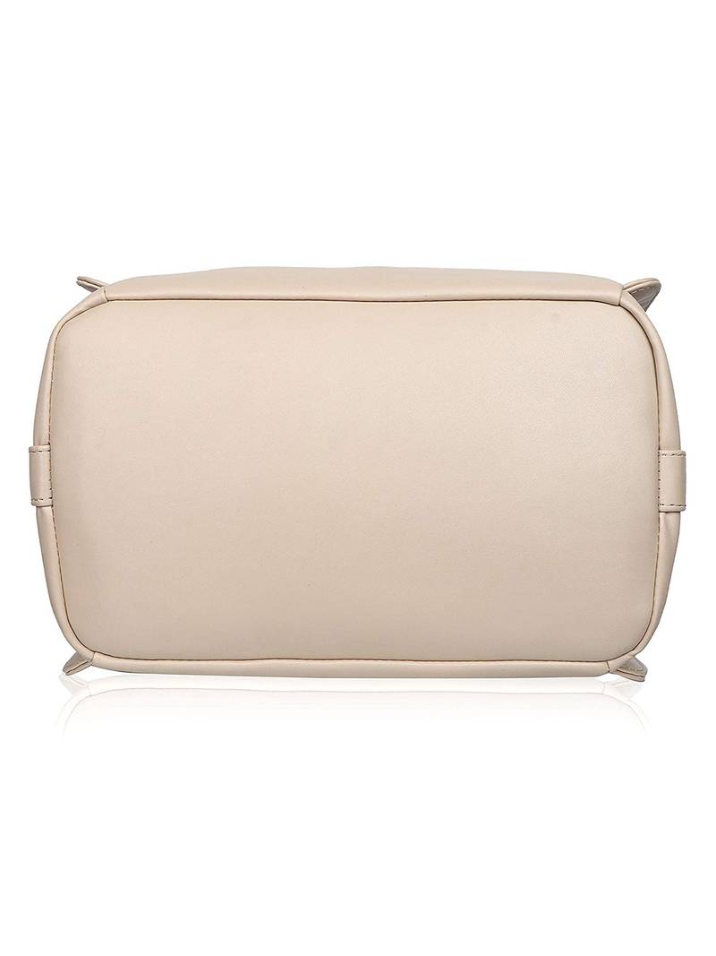 Lychee Bags Stylish Lara Cream color Sling Bag for Girls