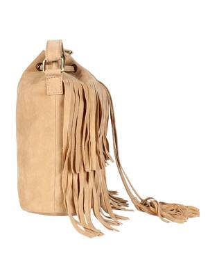 Lychee Bags Women's Cream PU Jennifer Sling Bag 2