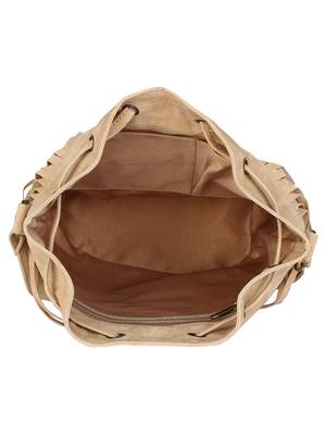 Lychee Bags Women's Cream PU Jennifer Sling Bag 4