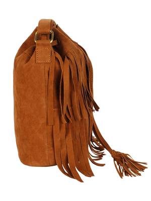 Lychee Bags Women's Tan PU Jennifer Sling Bag 2