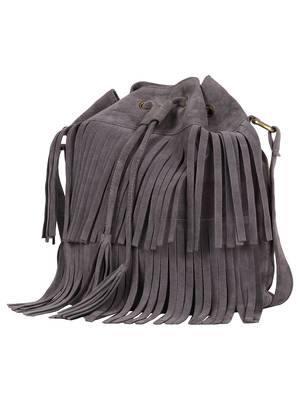 Lychee Bags Women's Grey PU Jennifer Sling Bag 2