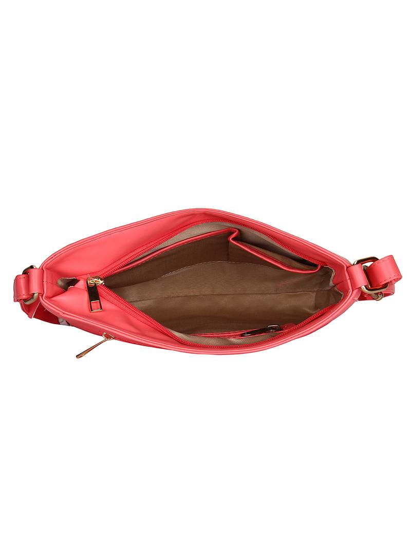 Lychee Bags Girl's PU Pam Fringes Sling Bag