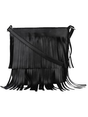 Lychee Bags Girl's PU Pam Fringes Sling Bag 1