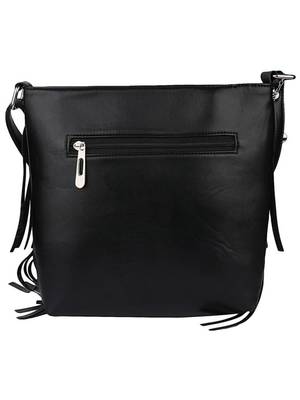 Lychee Bags Girl's PU Pam Fringes Sling Bag 3