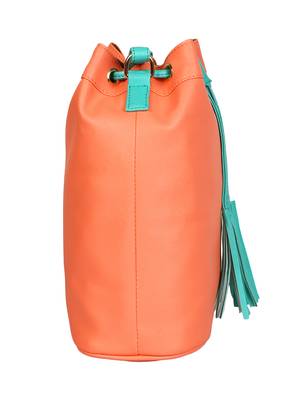 Lychee Bags Girls Peach PU Callie Sling 2