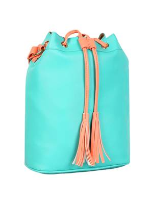 Lychee Bags Girls Green PU Callie Sling 2