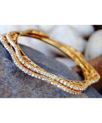 Hexagonal Diamond Bangles 1