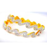 Waves Diamond Bangles