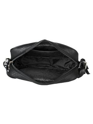 Lychee Bags Girls Black PU Anne Sling 4