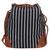 Lychee Bags Canvas Shaun Sling Bag for Girls (Black)