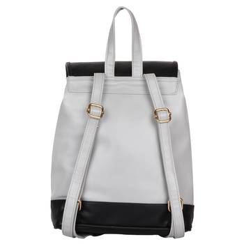 Lychee Bags PU Grey_Black Kim Backpack for Girls 3