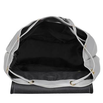 Lychee Bags PU Grey_Black Kim Backpack for Girls 5