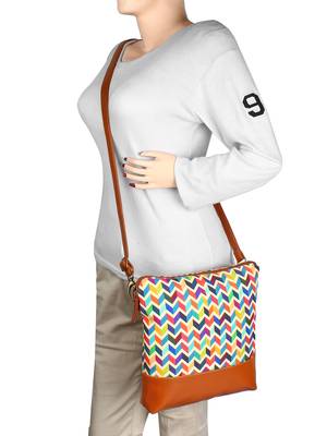 Lychee Bags Canvas Sofia Sling Bag for Girls 5