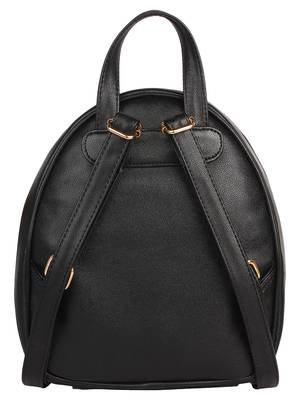 Lychee Bags PU Emily Backpack for Girls (Black) 3