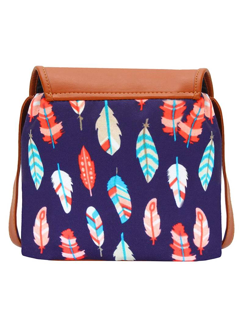 Lychee Bags Girl's Canvas Sling Bag 