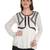 Multicolor printed rayon party-tops