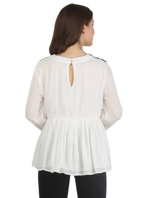 Multicolor printed rayon party-tops 4