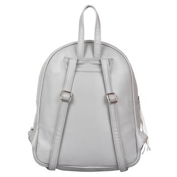 Lychee Bags PU Black Ace Backpack for Girls 3