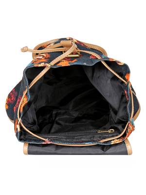 Lychee Bags Canvas Black Aria Backpack for Girls 4