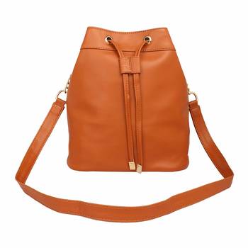 Lychee Bags Pu Beige Sling Bag 2