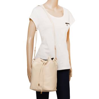 Lychee Bags Pu Cream Sling Bag 5