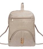 Lychee bags Woman's  macy Grey  pu Backpack