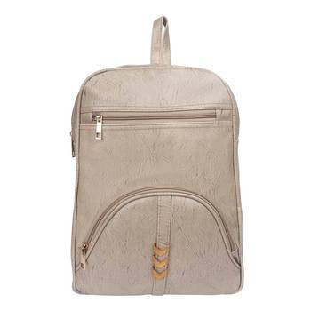 Lychee bags Woman's  macy Grey  pu Backpack 2