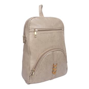 Lychee bags Woman's  macy Grey  pu Backpack 3
