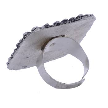 Oxidized Ring For Summer Outfit 2
