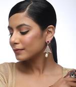 Maroon Diamond Jhumki