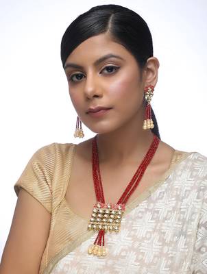 Kundan Neckpiece With Earrings 1