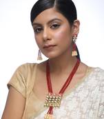Kundan Neckpiece With Earrings