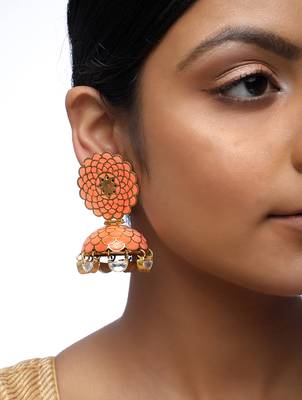 Handpainted Jhumki 2
